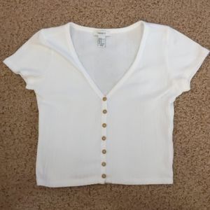 M White Forever 21 T-Shirt
